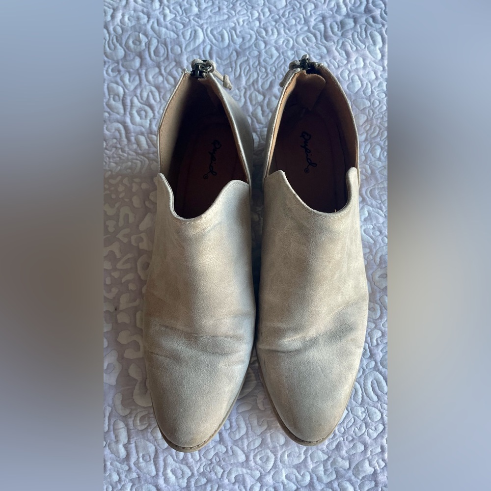 Zip Back Booties - image 1